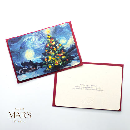 Limited Edition Artful Christmas Postcards