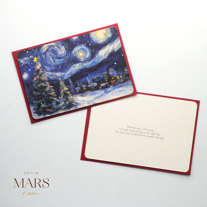 Limited Edition Artful Christmas Postcards