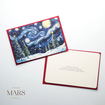 Limited Edition Artful Christmas Postcards